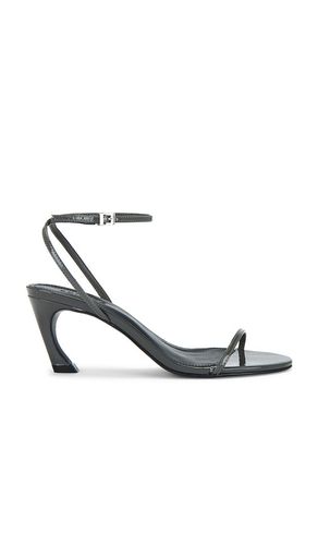 Siena Curve Mid Sandal in Grey. - size 10 (also in 6, 6.5, 7, 7.5, 8, 8.5, 9, 9.5) - Schutz - Modalova