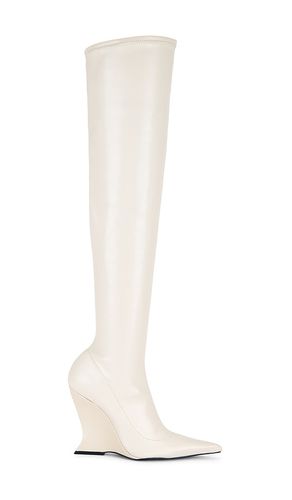 X REVOLVE Siena Over The Knee Boot in Ivory. - size 10 (also in 6, 6.5, 7, 7.5, 8, 8.5, 9, 9.5) - Schutz - Modalova