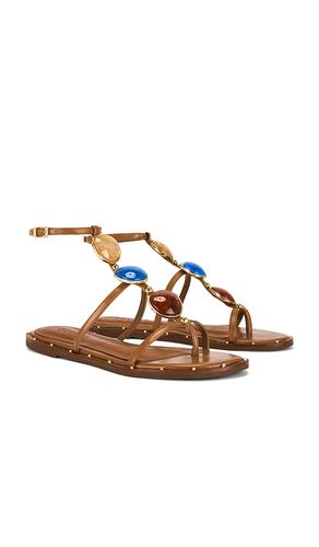 Milos Flat Sandal in . Size 6. Also in 5, 5.5, 11 - Schutz - Modalova