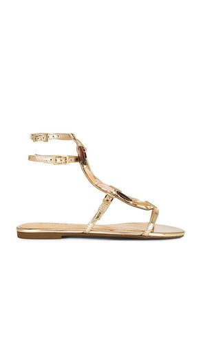 Cassandra Sandal in Metallic Neutral. - size 6 (also in 6.5, 7.5) - Schutz - Modalova