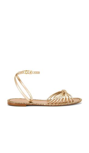 Livia Sandal in Metallic Neutral. - size 10 (also in 5, 6, 6.5, 7, 7.5, 8, 8.5, 9, 9.5) - Schutz - Modalova