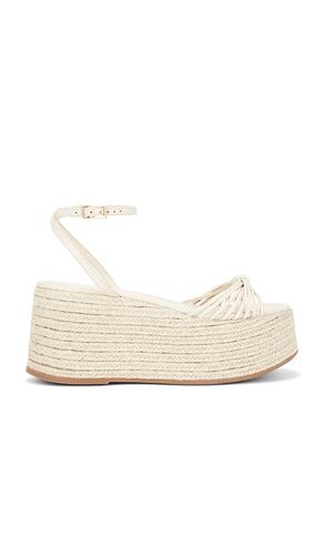 Livia Sandal in Cream. - size 10 (also in 7.5, 8, 9.5) - Schutz - Modalova