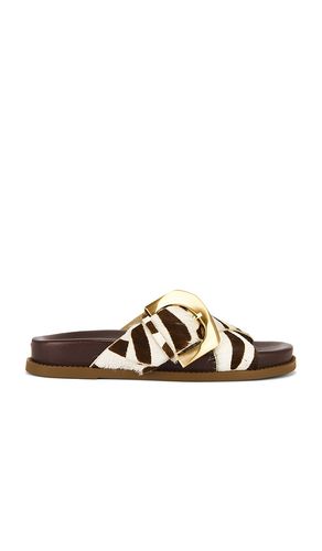 Lois Sporty Sandal in Brown. - size 5 (also in 5.5, 6.5, 7, 7.5, 8, 8.5, 9, 9.5) - Schutz - Modalova