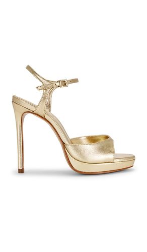 Scarlett Platform Sandal in Metallic Gold. - size 10 (also in 8, 9) - Schutz - Modalova