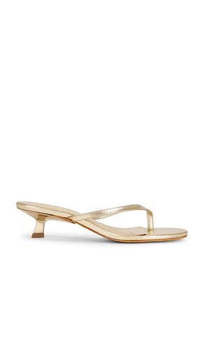 Carolyn Sandal in Metallic Gold. - size 8 (also in 9) - Schutz - Modalova