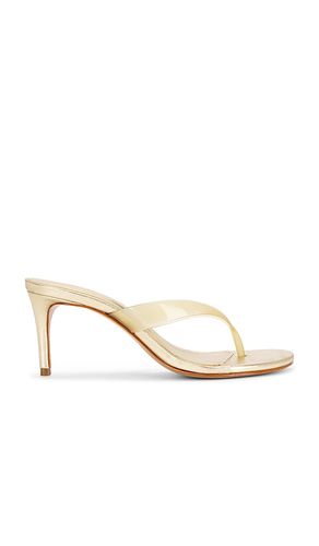 Roslyn Sandal in Metallic Gold. - size 10 (also in 6, 9.5) - Schutz - Modalova