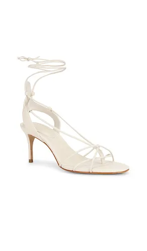 Demetria Mid Sandal in White. - size 7.5 (also in 8, 8.5, 9.5) - Schutz - Modalova