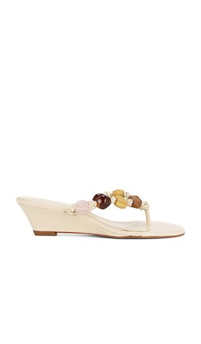 X REVOLVE Saphire Wedge Sandal in Neutral. - size 10 (also in 6.5, 7.5, 8, 8.5, 9.5) - Schutz - Modalova