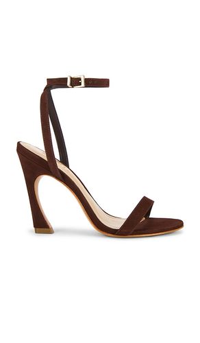 Cadey-Lee Curve Lace Sandal in Brown. - size 10 (also in 8.5) - Schutz - Modalova