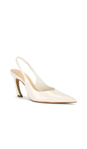 Lexi Mid Slingback Pump in White. - size 10 (also in 6, 6.5, 8, 9, 9.5) - Schutz - Modalova