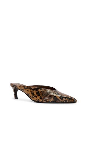 Loren Mid Mule Pump in Brown. - size 8.5 (also in 9) - Schutz - Modalova