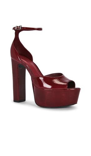 Brenda Platform Sandal in Wine. - size 10 (also in 6, 7, 7.5, 8, 8.5, 9, 9.5) - Schutz - Modalova
