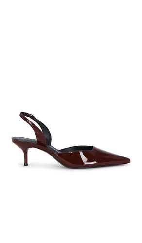 Paola Mid Slingback Pump in Burgundy. - size 6 (also in 6.5, 7, 7.5, 8, 8.5, 9, 9.5, 10) - Schutz - Modalova