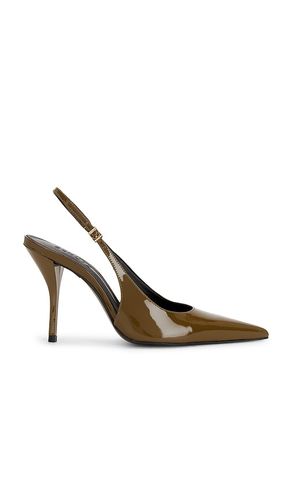 Liora Slingback Pump in Olive. - size 6.5 (also in 8.5) - Schutz - Modalova