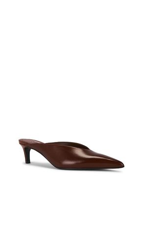 Loren Mid Mule Pump in Brown. - size 6 (also in 8.5) - Schutz - Modalova