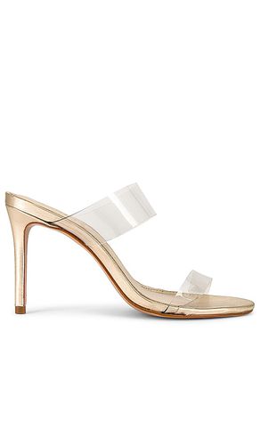 Ariella Heel in Metallic Neutral. - size 10 (also in 6, 6.5, 7, 7.5, 8, 8.5, 9, 9.5) - Schutz - Modalova