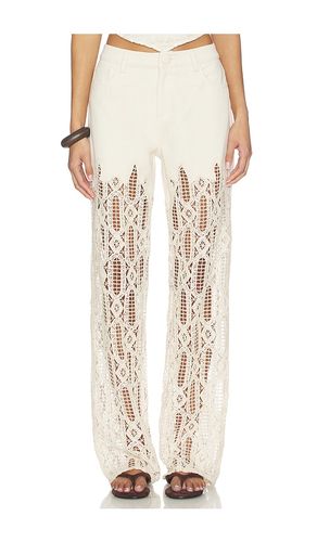 High Waisted Flare Pant in . Size M. Also in S, XS - SELMACILEK - Modalova