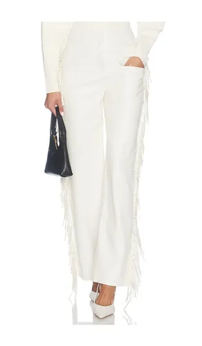 Fringe Pant in . Size L. Also in M, S - SELMACILEK - Modalova