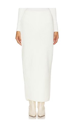 Slit Midi Skirt in White. - size S (also in XS) - SELMACILEK - Modalova
