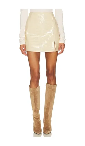 Luxe Leather Skirt in . Size S. Also in XS, M, L - SELMACILEK - Modalova