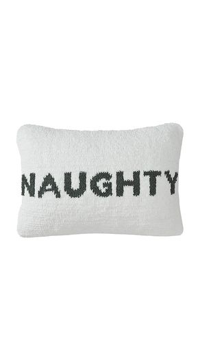 Naughty Nice Throw Pillow in White - Sunday Citizen - Modalova