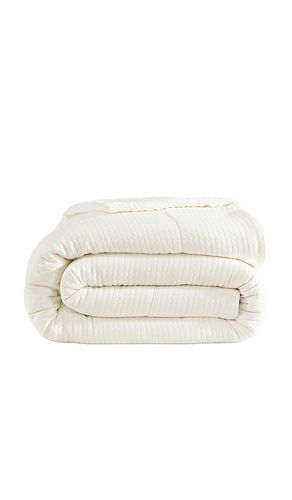 Full/Queen Herringbone Snug Coverlet in Cream - Sunday Citizen - Modalova