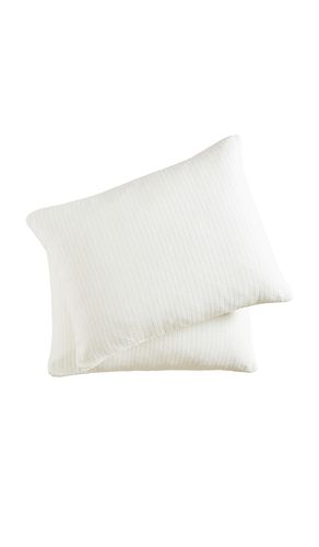 Standard Herringbone Snug Sham Set in Cream - Sunday Citizen - Modalova