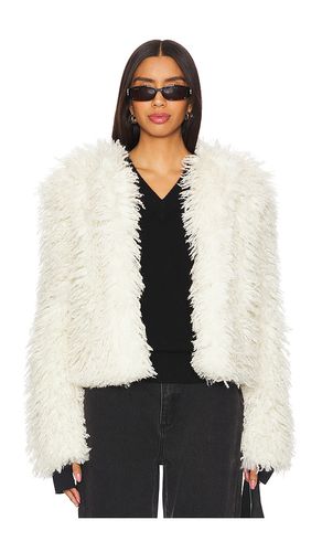 Kiki Faux Fur Jacket in . - size L (also in M, S, XS) - SAM. - Modalova