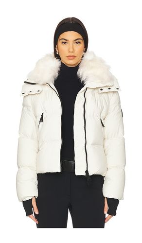 Kaia Down & Shearling Trim Jacket in Ivory. - size M (also in XS) - SAM. - Modalova