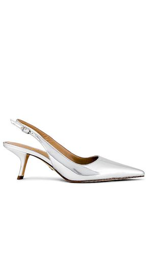 Bianka Sling Back Heel in Metallic Silver. - size 6.5 (also in 5.5) - Sam Edelman - Modalova