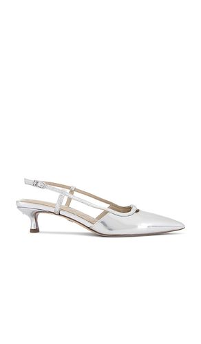 Toni Sling Back in Metallic Silver. - size 6 (also in 6.5, 7.5, 8, 8.5) - Sam Edelman - Modalova