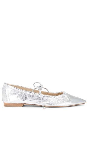 Bri Flat in Metallic Silver. - size 6 (also in 6.5, 7.5, 8, 8.5) - Sam Edelman - Modalova