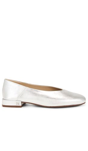 Kasey Flat in Metallic Silver. - size 10 (also in 8.5, 9.5) - Sam Edelman - Modalova