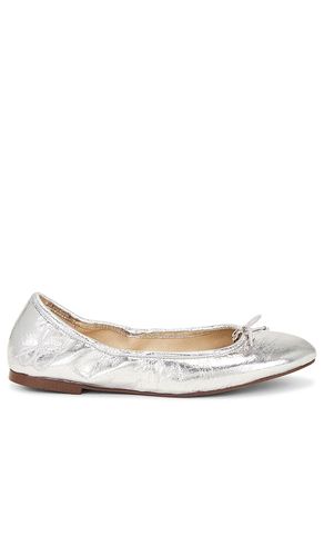 Felicia Flat in Metallic Silver. - size 10 (also in 6, 6.5, 9.5) - Sam Edelman - Modalova