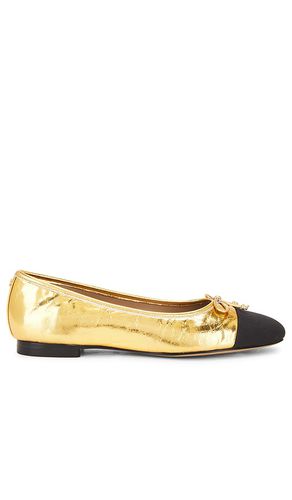 Marley Flat in Metallic Gold. - size 10 (also in 6, 6.5, 7, 7.5, 8, 8.5, 9, 9.5) - Sam Edelman - Modalova