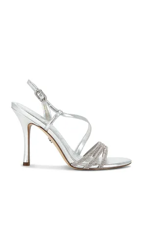 Charli Glam Sandal in Metallic Silver. - size 6 (also in 6.5, 7, 7.5, 8, 8.5, 9, 9.5) - Sam Edelman - Modalova