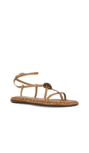 Sandalia rillie en color bronce talla 10 (también en 8, 8.5) - Sam Edelman - Modalova