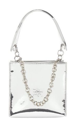 Hueso Bag in Metallic Silver - Studio Amelia - Modalova