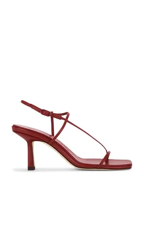 Cross Front 70 Heel in Wine. - size 37 (also in 38, 40) - Studio Amelia - Modalova