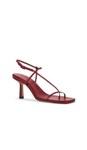 Cross Front 70 Heel in Wine. - size 37 (also in 38, 40) - Studio Amelia - Modalova