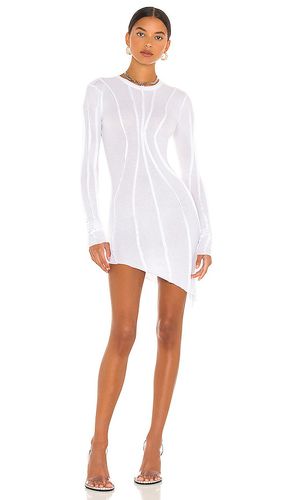 Asymmetric Baby Rib Mini Dress in . - size M (also in S, XS) - SAMI MIRO VINTAGE - Modalova