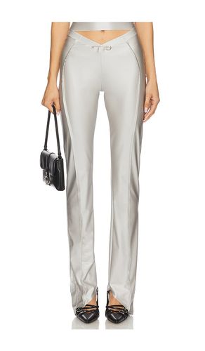 Asymmetric Pant in Metallic Silver, grey. - size M (also in S, XS) - SAMI MIRO VINTAGE - Modalova