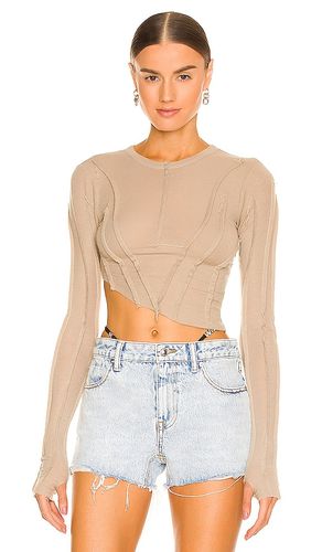 Asymmetric Long Sleeve Tee in . - size L (also in M, S, XL, XS) - SAMI MIRO VINTAGE - Modalova
