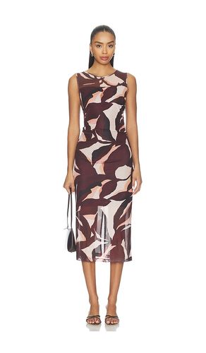 Desire More Mesh Cinch Dress in Brown. - size M (also in XL) - Sanctuary - Modalova
