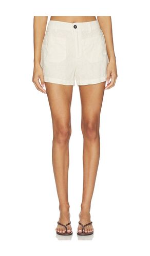 Linen Marine Short in Cream. - size 25 (also in 26) - Sanctuary - Modalova