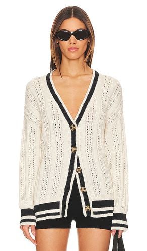 Sport stripe cardi en color crema talla L en - Cream. Talla L (también en M, S, XL, XXL, XXS) - Sanctuary - Modalova