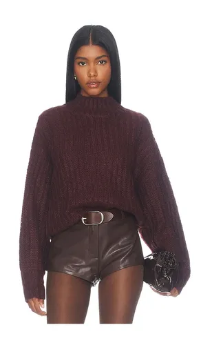 Kacy Ribbed Sweater in Wine. - size M (also in S, XL) - Sanctuary - Modalova