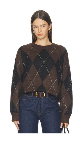 Argyle Crew Pullover in . Taglia L. Also in M, S, XS, XXS - Sanctuary - Modalova