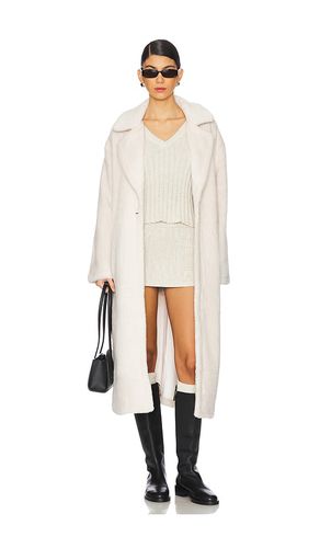 Live in Faux Fur Coat in White. - size L (also in M, S, XL, XS, XXL) - Sanctuary - Modalova