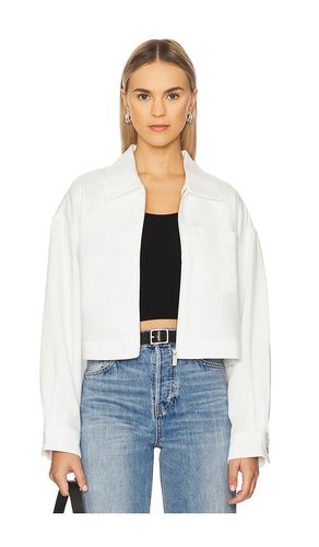 Cropped Paper Boy Jacket in White. - size L (also in M, S, XL, XS, XXL, XXS) - Sanctuary - Modalova
